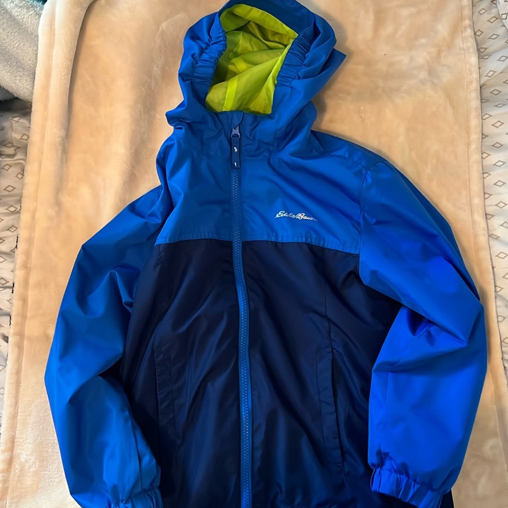 Boys Eddie Bauer 2 in one coat size S (7/8)